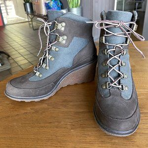 TIMBERLAND WOMENS BOOTS WEDGE 6 INCH AMSTON HIKER